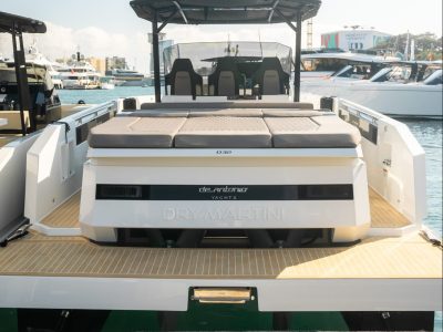 DeAntonio Yachts D32 Toretto NEW 2024 Charter Ibiza www.deantonioyachtsibiza.com exterior 2